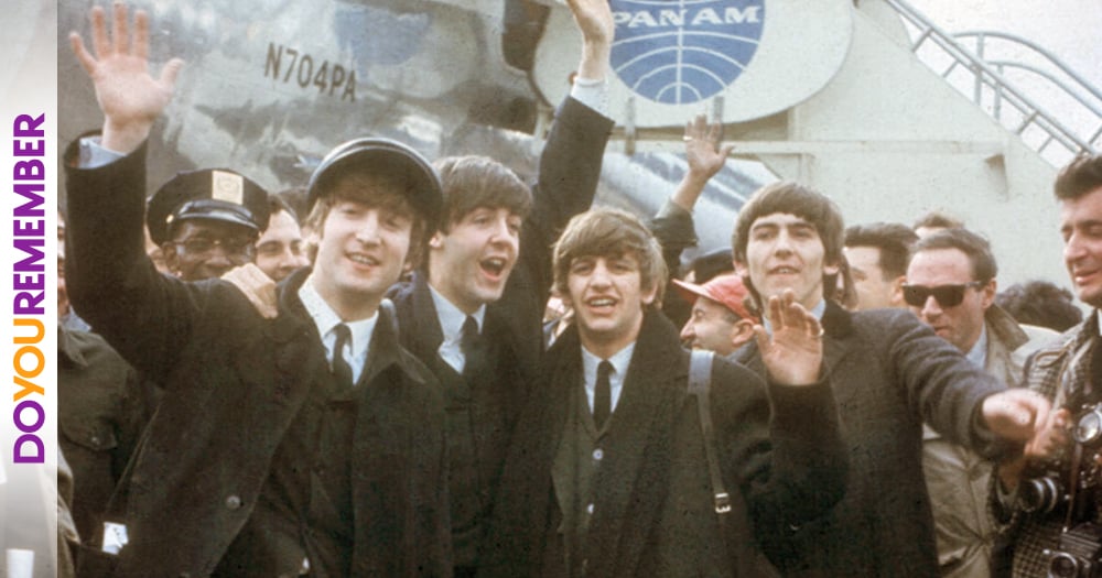 February 1964 The Beatles Arrive in America! Do You Remember? February 1964 The Beatles Arrive in America! Do You Remember?