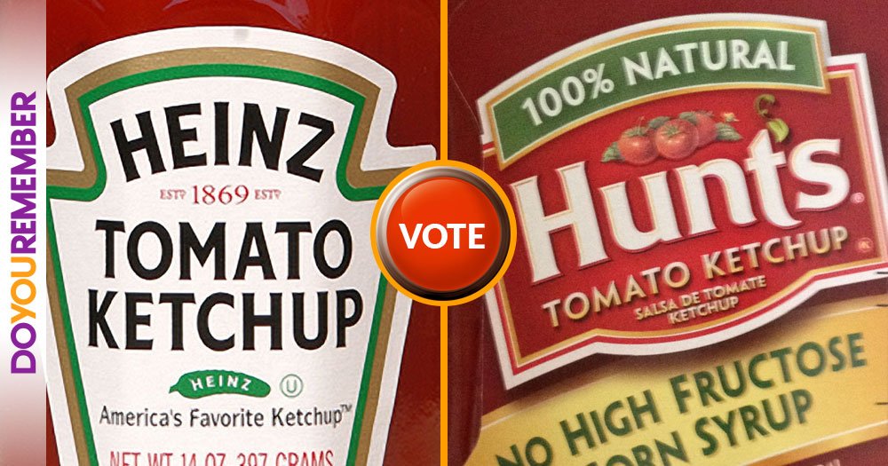 Heinz or Hunts? Do You Remember?