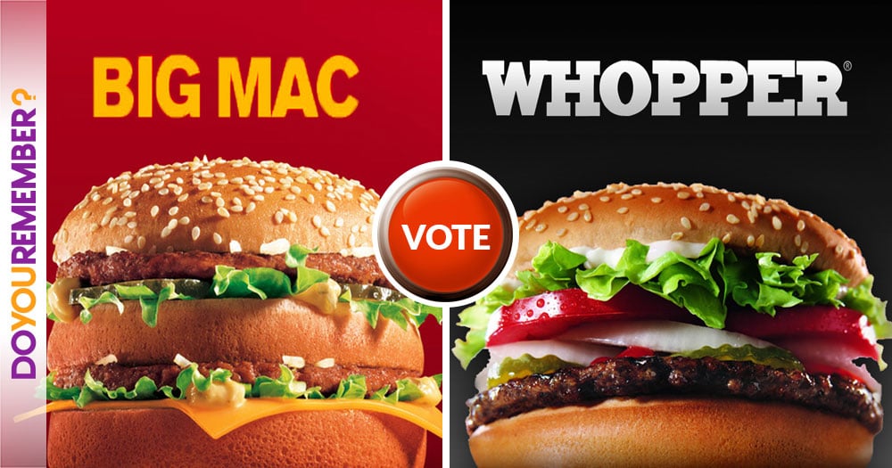 Big Mac or Whopper? Do You Remember?
