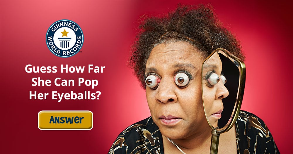 Guinness World Records Farthest Eyeball Pop Do You Remember?